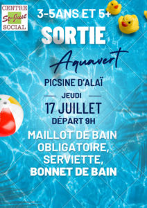 Blue and White Modern Summer Pool Party Event flyer