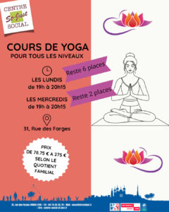 Cours de yoga - 1